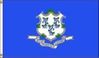 CONNECTICUT USA STATE 3' X 5' FEET NATIONAL FLAG ... LARGE BANNER TAPESTRY.