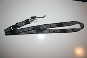 CORONATION STREET BRITISH TV SHOW BLACK LANYARD KEYCHAIN PASSHOLDER .. NEW