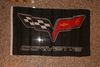 CORVETTE CAR AUTOMOBILE LOGO 3' X 5' FLAG LARGE BANNER .. CHEVY CHEVROLET ... NEW