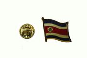 COSTA RICA COUNTRY FLAG METAL LAPEL PIN BADGE .. NEW