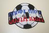 COSTA RICA SOCCER BALL FOOTBALL IRON ON PATCH CREST BADGE .. NEW