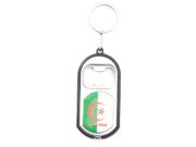 COUNTRY FLAG BOTTLE OPENER LED KEYCHAIN - NEW