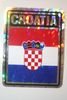 CROATIA COUNTRY FLAG BUMPER STICKER ... FIFA WORLD CUP SOCCER FOOTBALL .. NEW