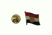 CROATIA COUNTRY FLAG METAL LAPEL PIN BADGE .. NEW