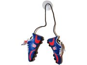 CROATIA HRVATSKA BLUE RED  HANGING SHOES CLEAT WITH SUCTION CUP 5" X 2.5" INCHES FIFA SOCCER WORLD CUP.. NEW