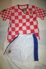 CROATIA HRVATSKA EURO CUP 2012 ADULT FOOTBALL SOCCER JERSEY WITH WITH WHITE SHORTS .. NEW