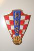 CROATIA HRVATSKA HNS SMALL PATCH CREST BADGE .. NEW
