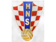 CROATIA HRVATSKA NHS LOGO FIFA SOCCER WORLD CUP 8 1/4" X 11 3/4" INCHES X-LARGE STICKER .. HIGH QUALITY .. NEW