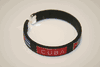 CUBA BLACK COUNTRY FLAG FLEXIBLE METAL NYLON BRACELETS .... NEW