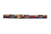 CUBA COUNTRY FLAG - 1.25 INCH CANVAS BELT WITH BUCKLE