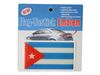 CUBA COUNTRY FLAG BUMPER DECAL STICKER EMBLEM ...