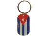 CUBA COUNTRY FLAG KEYCHAIN ..HIGH QUALITY .. NEW