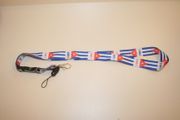CUBA COUNTRY FLAG LANYARD KEYCHAIN PASSHOLDER NECKSTRAP ... NEW