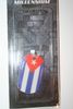 CUBA COUNTRY FLAG METAL DOG TAG NECKLACE PENDANT .. NEW