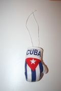 CUBA COUNTRY FLAG MINIATURE BOXING GLOVE ... HIGH QUALITY NEW