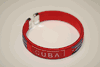 CUBA COUNTRY FLAG RED FLEXIBLE METAL NYLON BRACELETS ... NEW