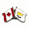 CYPRUS / CANADA COUNTRY FLAG SMALL METAL FRIENDSHIP LAPEL PIN BADGE .. NEW CYPRUS / CANADA COUNTRY FLAG SMALL METAL FRIENDSHIP LAPEL PIN BADGE .. NEW
