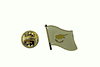 CYPRUS COUNTRY FLAG METAL LAPEL PIN BADGE .. NEW