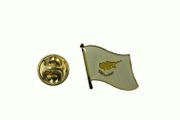 CYPRUS COUNTRY FLAG METAL LAPEL PIN BADGE .. NEW