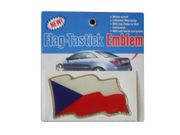 CZECH REPUBLIC COUNTRY FLAG BUMPER DECAL STICKER EMBLEM ...