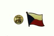CZECH REPUBLIC COUNTRY FLAG METAL LAPEL PIN BADGE .. NEW