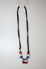 CZECH REPUBLIC COUNTRY FLAG METAL NECKLACE CHOKER .. NEW