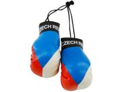 CZECH REPUBLIC COUNTRY FLAG MINI BOXING GLOVES ..HIGH QUALITY .. NEW