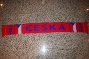 CZECH REPUBLIC RED SOCCER FOOTBALL SCARF SCARVES ... CESKA HOCKEY  FIFA WORLD CUP ... NEW