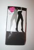 DARK GREY OPAQUE TIGHTS LEGGINGS WITH FEET BY MUSIC LEGS 100 - 175 LBS .. NEW IN PACKAGE