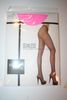 DARK PINK FISHNET SEAMLESS PANTYHOSE BY MUSIC LEGS ... 100-175 LBS .. NEW IN PACKAGE