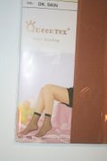DARK SKIN ANKLE HIGH SHEER STOCKING SOCKS ... NEW IN PACKAGE