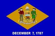 DELAWARE USA STATE 3' X 5' FEET NATIONAL FLAG ... LARGE BANNER TAPESTRY.