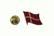 DENMARK COUNTRY FLAG METAL LAPEL PIN BADGE .. NEW