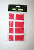 DENMARK SET OF 2 COUNTRY FLAG WRISTBANDS SWEATBANDS .. NEW