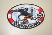 DENMARK SOCCER FOOTBALL PLAYER IRON ON PATCH CREST BADGE .. NEW
