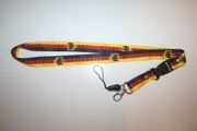 DEUTSCHLAND COUNTRY FLAG LANYARD KEYCHAIN PASSHOLDER FIFA WORLD CUP SOCCER ...NEW