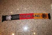 DEUTSCHLAND GERMANY SOCCER FOOTBALL SCARF ... FIFA WORLD CUP ... NEW