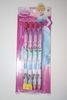 DISNEY PRINCESS SET OF 4 POP UP PENCILS CINDERELLA ARIEL JASMINE .. NEW 