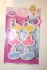 DISNEY PRINCESS SET OF 6 ERASERS WITH SLEEPING BEAUTY SNOW WHITE AND CINDERELLA .. NEW