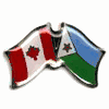 DJIBOUTI / CANADA COUNTRY FLAG SMALL METAL FRIENSHIP PIN LAPEL BADGE .. NEW DJIBOUTI / CANADA COUNTRY FLAG SMALL METAL FRIENSHIP PIN LAPEL BADGE .. NEW