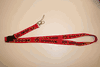 DODGE HEMI RED HIGH QUALITY CAR TRUCK LANYARD KEYCHAIN  PASSHOLDER ... NEW