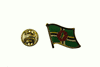 DOMINICA COUNTRY FLAG METAL LAPEL PIN BADGE .. NEW