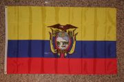 ECUADOR 3' X 5' NATIONAL COUNTRY FLAG LARGE BANNER TAPESTRY .. BUY NEW