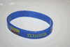 ECUADOR COUNTRY FLAG BLUE SOCCER FOOTBALL SILICONE BRACELET .. FIFA WORLD CUP .. NEW