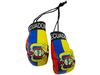 ECUADOR COUNTRY FLAG MINI BOXING GLOVES ..HIGH QUALITY .. NEW
