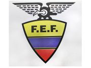 ECUADOR FEF LOGO FIFA SOCCER WORLD CUP 8 1/4" X 7" INCHES X-LARGE STICKER .. HIGH QUALITY .. NEW