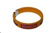 ECUADOR YELLOW COUNTRY FLAG C' BRACELET WRISTBAND