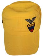 ECUADOR YELLOW  FIFA SOCCER WORLD CUP MILITARY  HAT  CUP .. NEW
