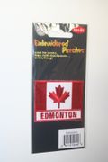 EDMONTON CANADA COUNTRY FLAG IRON ON EMBROIDERED PATCH CREST BADGE ... NEW