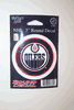 EDMONTON OILERS 3" ROUND DECAL STICKER EMBLEM .. NHL HOCKEY .. NEW